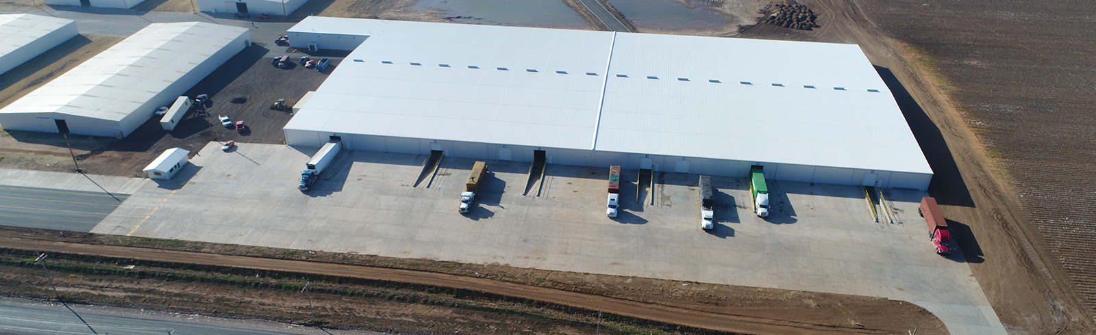 Warehouse Aerial Photo